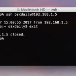 Mac电脑terminal连接Linux教程